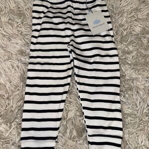 Black and White Striped Unisex 18 month Baby Striped Legging Cat & Jack NWT